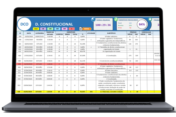 planilha do aprovado - tela 4